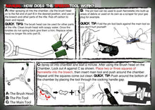 Load image into Gallery viewer, Breechtool™ Original - Tactical (Black) Ops Pack (inc 10 spare brush heads)