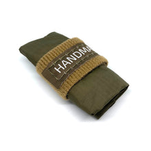 Load image into Gallery viewer, Weatherproof Headtorch Battery Pouch - Olive Green (OG)