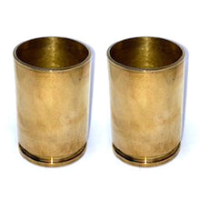 Load image into Gallery viewer, Pair of 30mm Spent Brass "Shot Glasses"