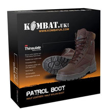 Load image into Gallery viewer, Patrol Boot - MOD Brown - Half Leather, Half Nylon
