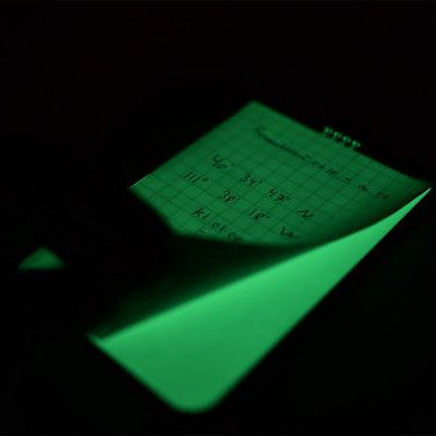 Waterproof Notepad A6 with Glow in the Dark slate (4