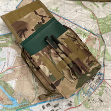 Load image into Gallery viewer, Commanders Admin Pouch and Map Case - BTP (MTP/MultiCam Compatible)
