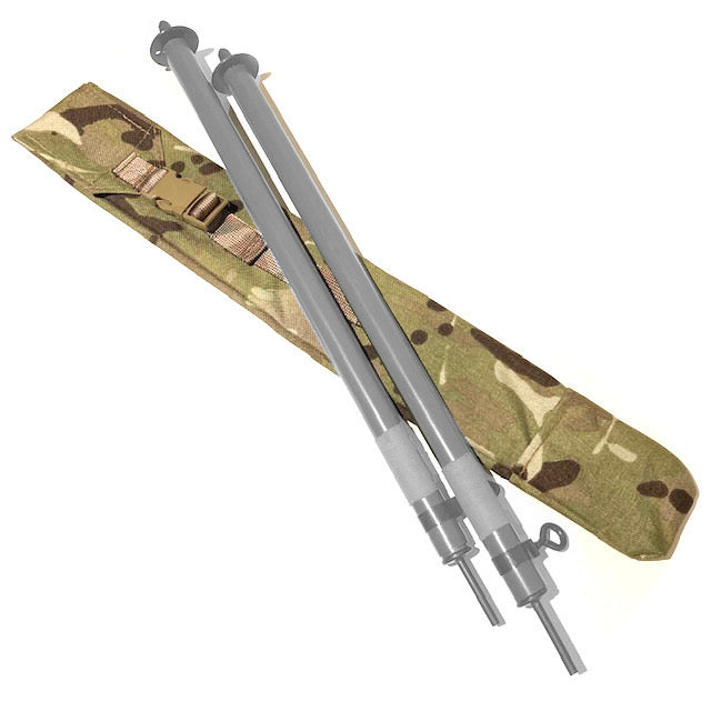 Basha Pole Carry Sleeve/Holder (for standard issue ~55cm) - MultiCam (MTP Compatible) - UK Made