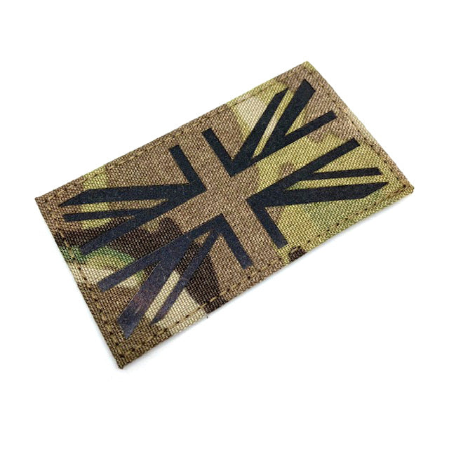 Union Jack IR MTP Laser Cut IFF Velcro Patch