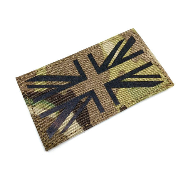 Union Jack MTP Laser Cut IFF Velcro Patch