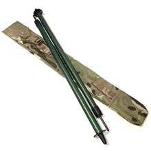 Load image into Gallery viewer, Basha Pole and MultiCam (MTP Compatible) Carry Sleeve/Holder Bundle
