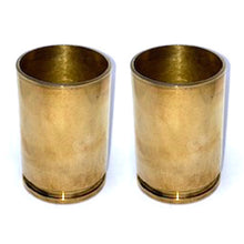Load image into Gallery viewer, Pair of 30mm Spent Brass &quot;Shot Glasses&quot;
